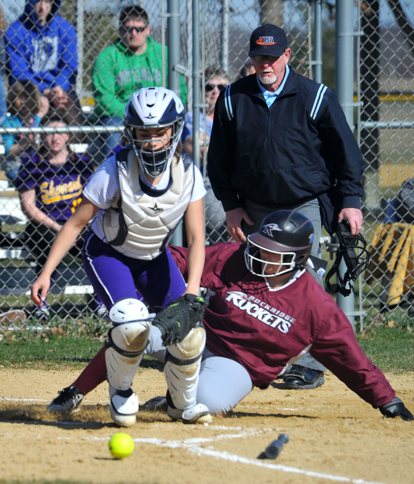Rockridge at Sherrard girls softball